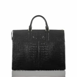 Business Tote Black Melbourne 11 Business Tote Black Melbourne -BRAHMIN Sales J76 151 00001 3