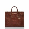 Business Tote Pecan Melbourne 2 Business Tote Pecan Melbourne -BRAHMIN Sales J76 151 00004 1