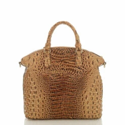 Large Duxbury Satchel Toasted Melbourne 11 Large Duxbury Satchel Toasted Melbourne -BRAHMIN Sales K49 151 400 00488 3
