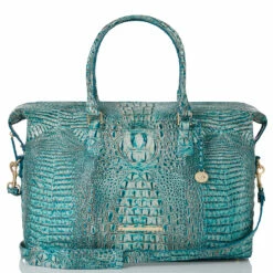 Duxbury Weekender Mineral Blue Melbourne 13 Duxbury Weekender Mineral Blue Melbourne -BRAHMIN Sales L45 151 00796 8