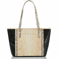 Medium Asher Ivory Iguana Rockville -BRAHMIN Sales N69 2160 00885 3