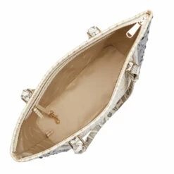 Medium Asher Ivory Iguana Rockville -BRAHMIN Sales N69 2160 00885 4