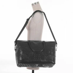 Duxbury Duffle Black Melbourne -BRAHMIN Sales R05 151 00001 5