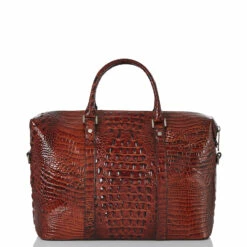 Duxbury Duffle Pecan Melbourne 10 Duxbury Duffle Pecan Melbourne -BRAHMIN Sales R05 151 00004 3