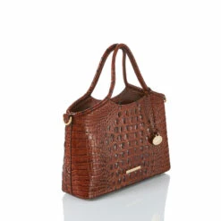 Small Elaine Pecan Melbourne 10 Small Elaine Pecan Melbourne -BRAHMIN Sales T37 151 00004 2