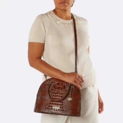 Georgina Mineral Blue Melbourne -BRAHMIN Sales U33 151 00796 10