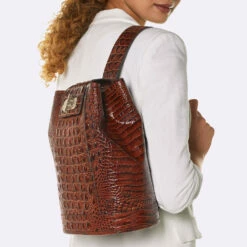 Maddie Cocoa Folly -BRAHMIN Sales V06 2193 00012 9